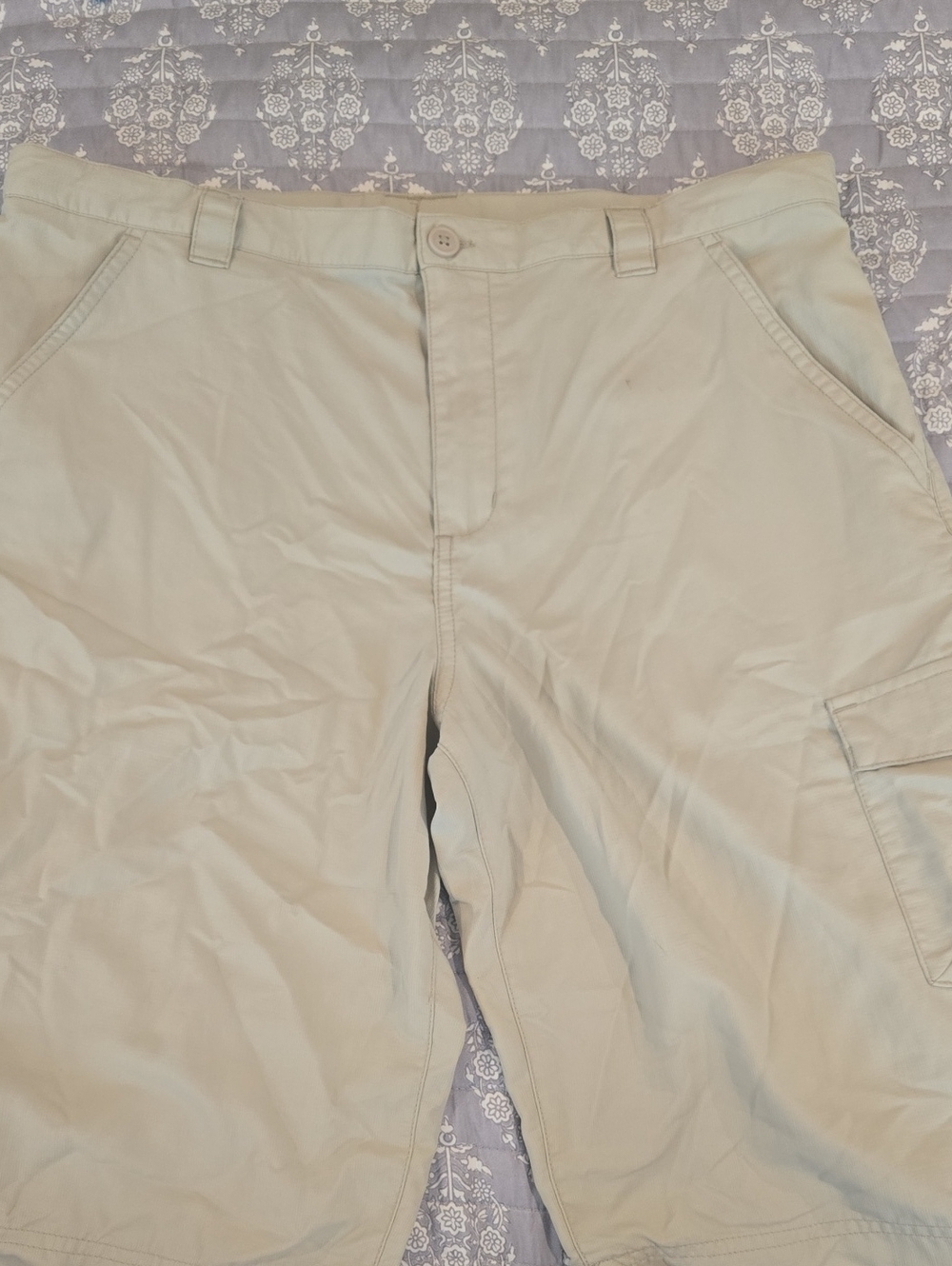 Columbia Khaki/Tan Kids Cargo Shorts